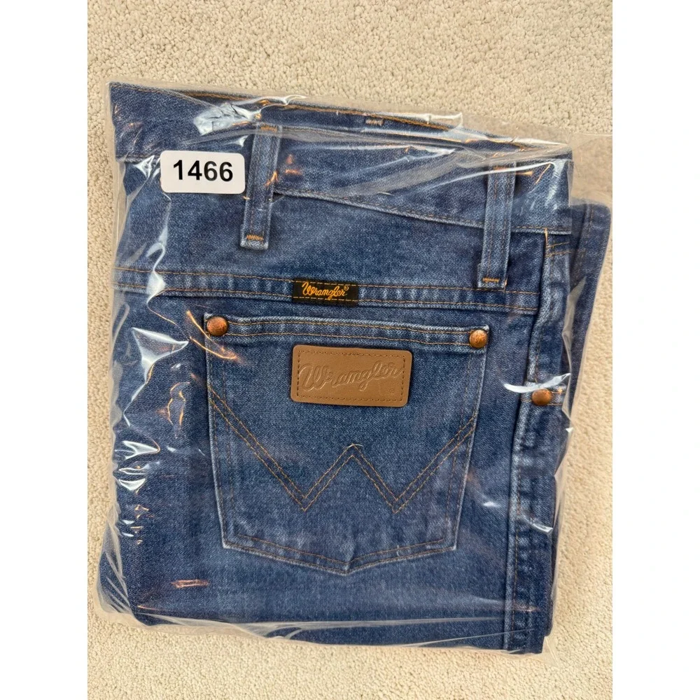 WRANGLER 936PWD Men's Sz 36x32 (actual 36x29) Denim Western Cowboy Jeans #1466